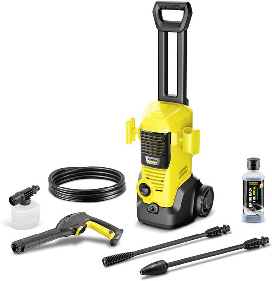Kärcher K 2 Premium FJ BB - Hogedrukreiniger met Foam Jet - Ideaal voor Auto's, Tuin, Speelgoed van Merkloos	