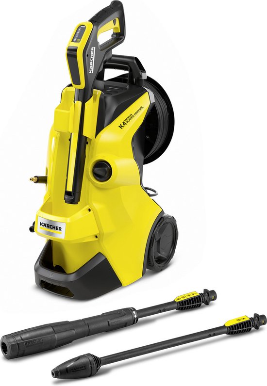 Kärcher K 4 Premium Power Control Hogedrukreiniger - 130 bar - 380 l/u - 25 m²/u - Slanghaspel van Kärcher