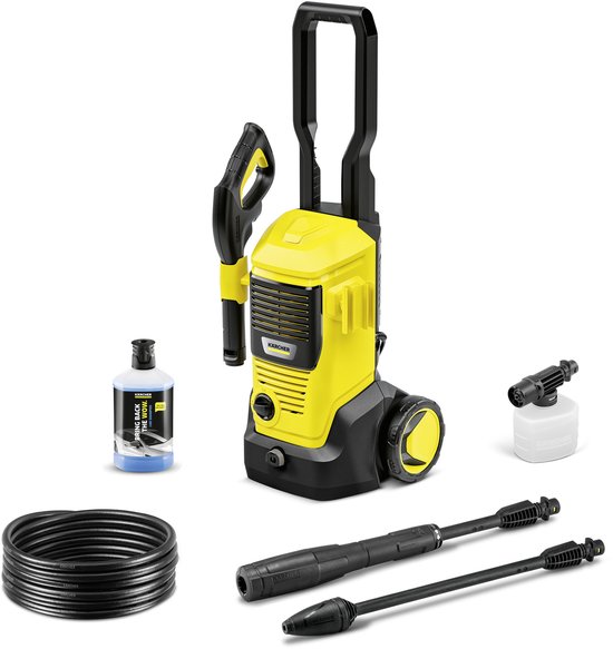 Kärcher K 5 FJ BB Hogedrukreiniger - 145 bar - 500 l/u - 40m² - Geschikt voor o.a. Auto - Terras - Fietsen - Motoren - Tuinset van Merkloos	