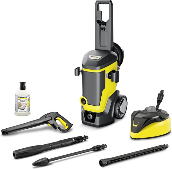 Kärcher - K 7 WCM Premium home - hogedrukreiniger - Oppervlaktereiniger T 7 Plus - Haspel - 180 bar - Wateropbrengst 600 l/u - Prestatie 60 m²/u van Kärcher
