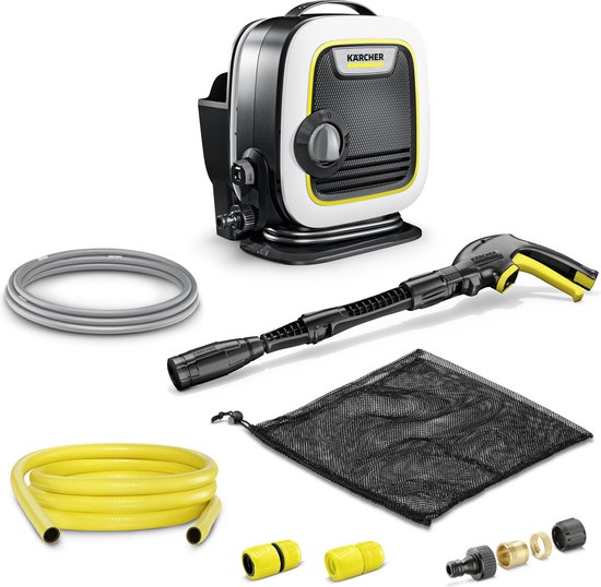 Kärcher K Mini Plus hogedrukreiniger - 110 bar - 360 l/u - 20 m2/u - PremiumFlex slang 5 m - Incl. slangset van Kärcher