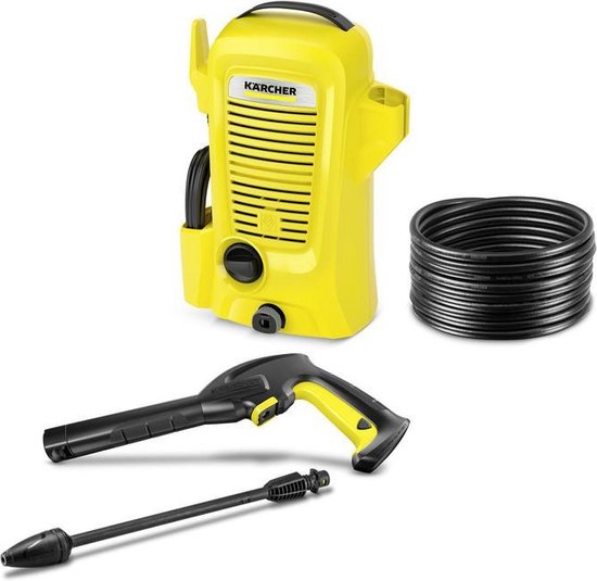 Kärcher K2 Basic Car - Hogedrukreiniger Compact Electrisch 360 L/u Zwart, Geel van Kärcher