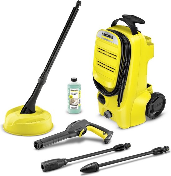 Kärcher K3 Compact Home Hogedrukreiniger - 1600 W - 120 bar - 25 m²/h - met Home Kit