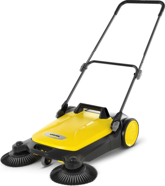 Kärcher S 4 Twin Handveegmachine - Werkbreedte 68 cm - Reservoir 20 liter - Zijborstel 2 stuks van Kärcher