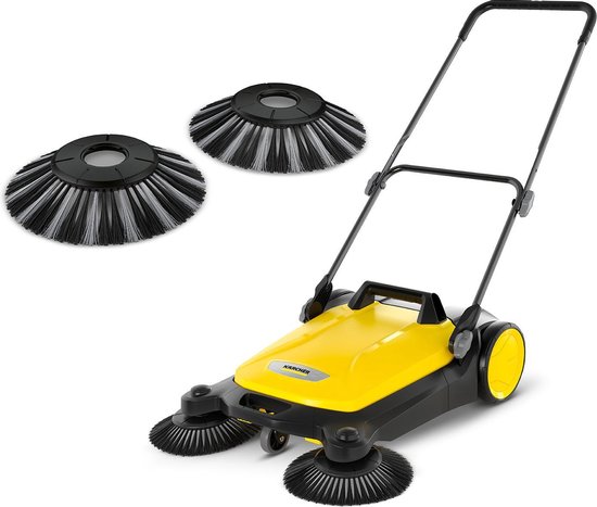 Kärcher S 4 Twin + Veegborstels nat vuil – veegmachine – 2 zijborstels - 68cm – 20L van Kärcher