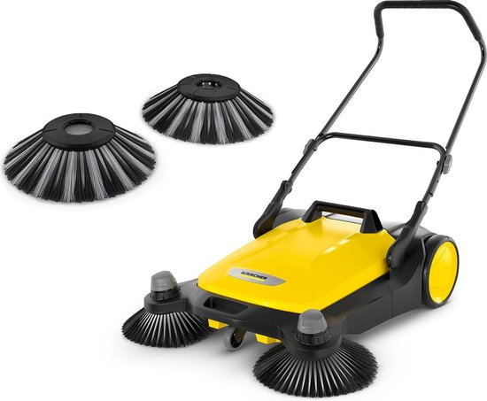Kärcher S 6 Twin + Veegborstels nat vuil – veegmachine  - 2 Zijborstels - 86cm - 38L van Kärcher
