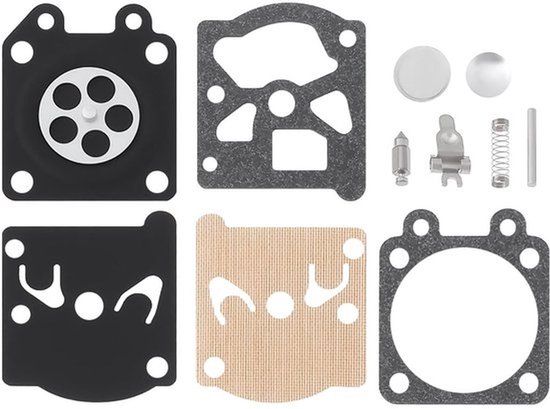 KARZO - 1Set Carburateur Pakking Reparatieset Compatibel met Husqvarna 136 137 141 Compatibel met Walbro WT 289 540 542 660 van Merkloos	