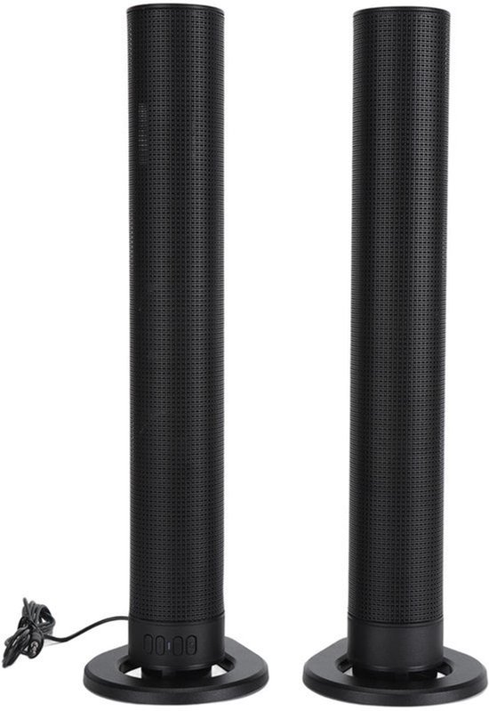 KARZO - Afneembare Soundbars voor TV, 40W Subwoofer 3D Stereo Surround Sound Thuisbioscoop Bluetooth Luidspreker TV Luidspreker, Afneembare Luidspreker Soundbar voor Thuis van KARZO