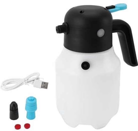 KARZO - Draadloze schuimspuit 1,8L 2000mAh elektrische schuimspuitfles onder druk voor autowasstraat van Merkloos	