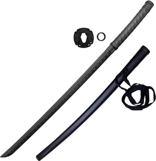 Katana Trainingszwaard van Polypropyleen met Tas en Tsuba, 105 cm van Budoland