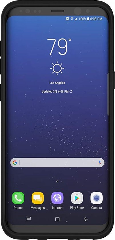 Kate Spade Jack Spade Graph-Check hoesje Navy voor Samsung Galaxy S8 Plus van Kate Spade