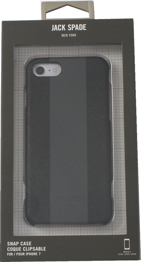 Kate Spade Jack Spade Stripe Case Zwart voor Apple iPhone 7/8/SE 2020 van Kate Spade