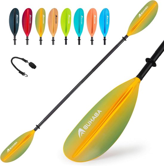 Kayak Dubbele Peddel - Kajakroeipeddel - Water Sporten - Verstelbare Hoek - 218-241 cm - Meerdere Kleuren