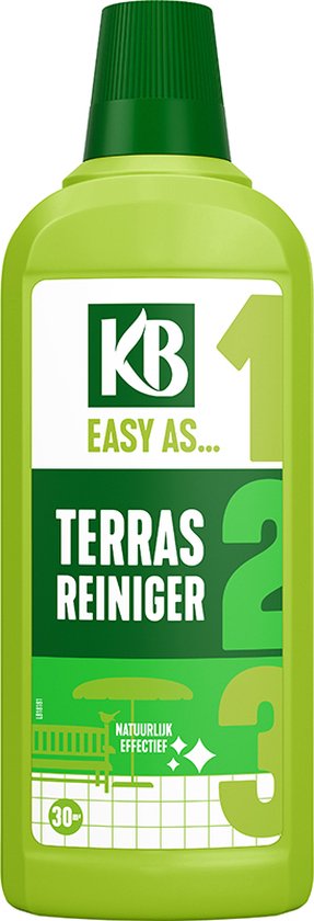 KB Terras Reiniger Concentraat - 750ml - Terrasreiniger vloeistof - Geschikt voor terras of oprit van Merkloos	
