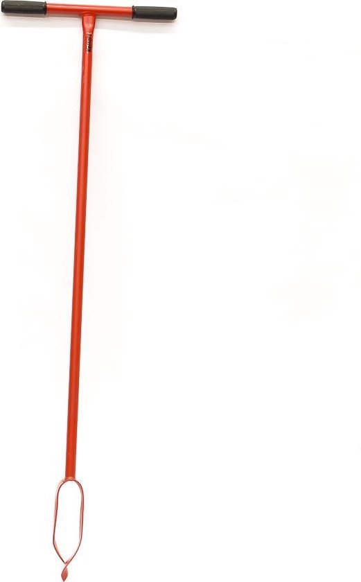 Kelfort Grondboor spiraal met steel en T-handvat 124cm x diameter 75mm van Kelfort
