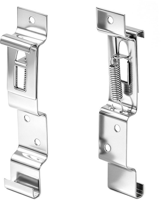 Kentekenplaathouders, klemhouders, kentekenplaathouder voor aanhangers, kentekenplaatspanners, kentekenplaatclips voor aanhangers en caravans