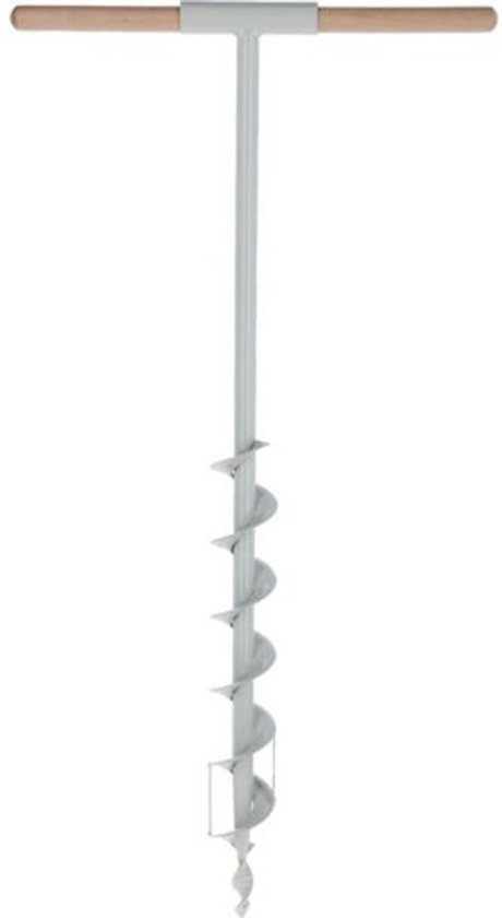 Kerbl Grondboor met houten handvat | 70mm van Merkloos	