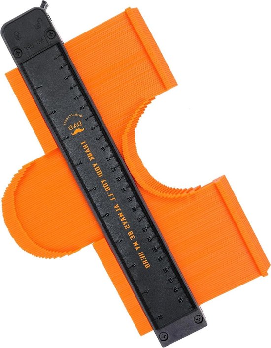 Kerstcadeaus voor papa - Geschenken van dochter - Contourmeter - Verjaardagscadeaus - Houtbewerkingsgereedschap - Tuingereedschap - Tuingeschenken voor mannen - Originele cadeaus - Handige tools voor in de tuin van Merkloos	