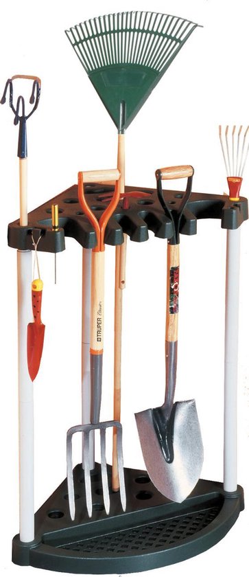 Keter Standaard voor tuingereedschap HOEK GEREEDSCHAPSRACK solide constructie van Merkloos	