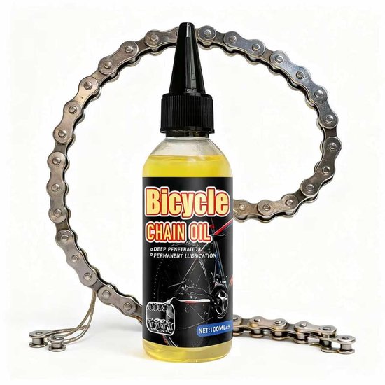 Ketting Olie - Fiets Smeermiddel - Soepel Fietsen - Wax Basis Bescherming - 100 ml