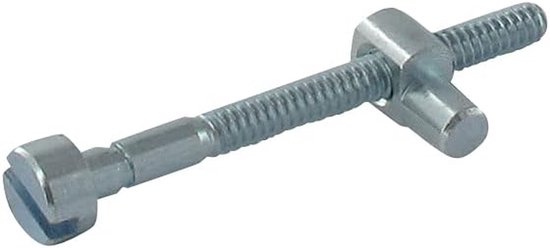 Ketting Spanner - Ketting Adjuster - Ketting Zaag Onderhoud - Universeel Verstelbaar - 45 Drijfschakels - Zilver