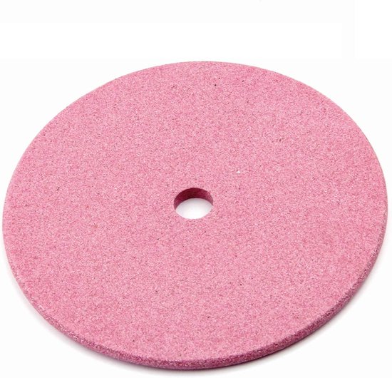 Kettingslijper Schijf - Slijpsteen Zaagketting - Ketting Onderhoud - Precisie Geslepen - 100x10x3.2mm - Roze