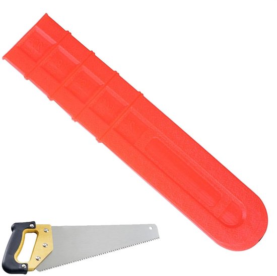 Kettingzaag Beschermhoes - Stangafdekking Ketting - Veilig Transport - Krasbestendig Duurzaam - Tot 20 Inch - Oranje