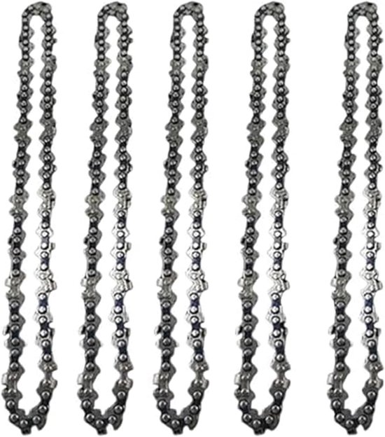 Kettingzaag Ketting - Vervangend Onderdeel - Hout Zagen - Trillingsreducerend - 8 Inch - Zwart