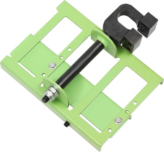 Kettingzaag Molen - Houtbewerking Opzetstuk - Precisie Hout Zagen - Verstelbare Breedte - 5-15 cm Bereik - Groen