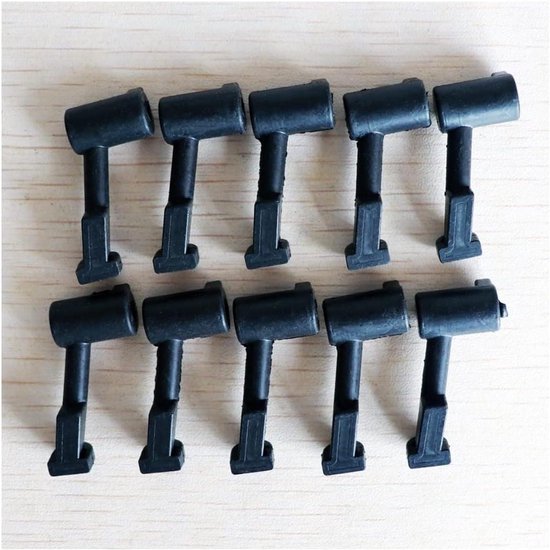 Kettingzaag Onderdelen - Oliepomp Slang - Onderhoud Tuinapparatuur - 25cc Injectie Nozzles - 10 Stuks - Zwart