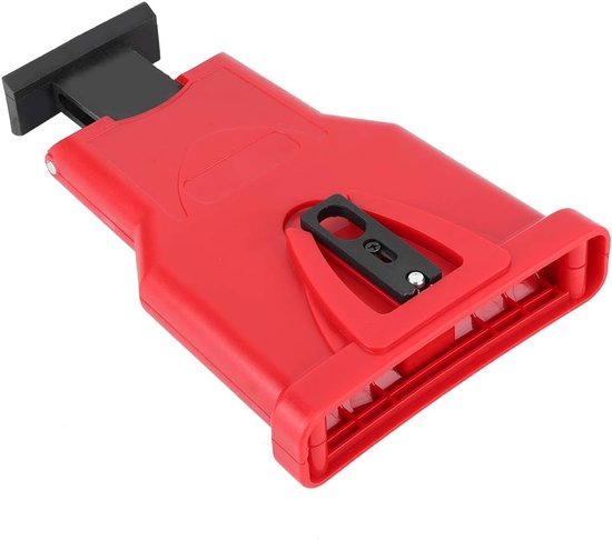 Kettingzaag Slijper - Kettingslijpmachine Tandenslijper - Kettingen Scherp Maken - Draagbaar Ontwerp - 8.5x5.7in - rood