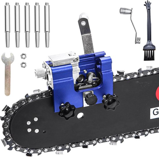 Kettingzaag Slijper - Kettingzaagslijper - Kettingzaag Slijpen - Kettingslijper - Ketting Slijpset - Kettingzaag Slijpset - Slijpen voor Kettingzagen van Merkloos	