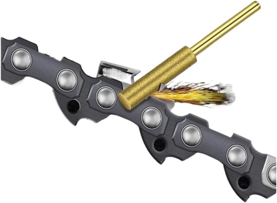 Kettingzaag Slijper - Slijpbit Set - Kettingzaag Onderhoud - Diamant Gecoat - 4/4.8/5.5mm van Merkloos	