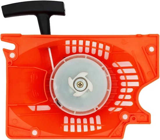 Kettingzaag Starter - Repeteerstarter Onderdeel - Tuinonderhoud Uitvoeren - Dubbele Veer Ontwerp - 10x10x10 mm - Zwart
