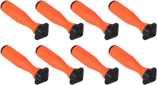 Kettingzaag Vijlhandvat - Ronde Vijl Houder - Kettingzaag Onderhoud - Ergonomische Anti-slip Grip - 8 Delen Set - Niet Gespecificeerd