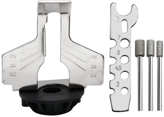 Kettingzaagslijper en accessoires Geschikt voor het slijpen van kettingen van Merkloos	