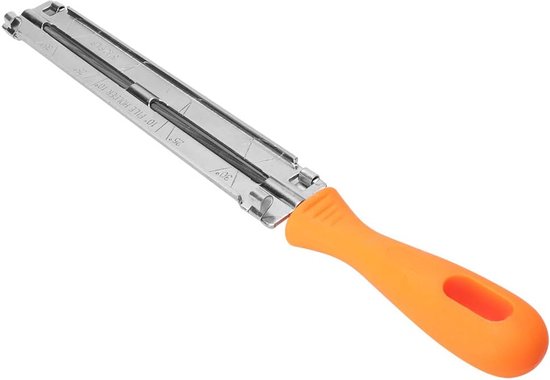 Kettingzaagslijper - Zaagbladenslijper Vijl - Kettingzagen Onderhouden - Ergonomische Kunststof Handgreep - 30 x 3 x 3 cm - Zwart