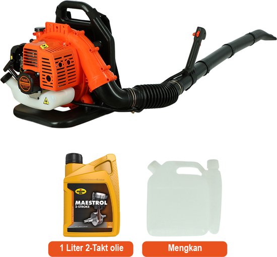 Kibani Bladblazer 42.7 cc / 1.7 pk - Incl. Mengkan & 2T Olie - Luchtsnelheid 252 km/h - 1250W van Kibani