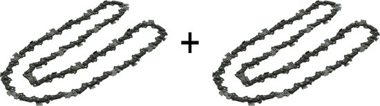 Kibani ketting 16 inch / 40 cm per 2 - Losse ketting voor de kettingzaag - set van Kibani