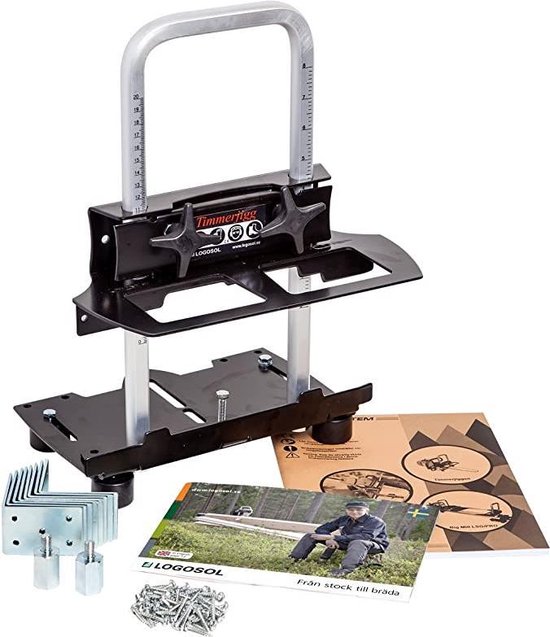 Kibani Kettingzaag Geleider - Logosol - SMART-TIMBERJIG - Big Mill basic van Kibani