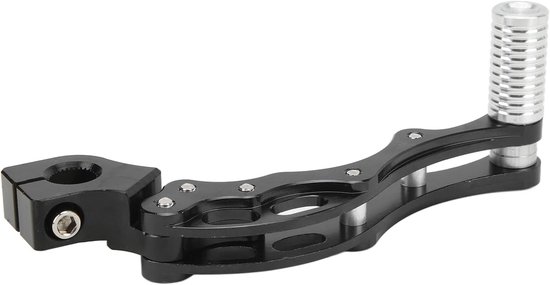 Kickstart Lever Starter - Aluminium Legering - Hoge Sterkte Versnellingspook voor Motorfiets Scooter - Zwart van Merkloos	