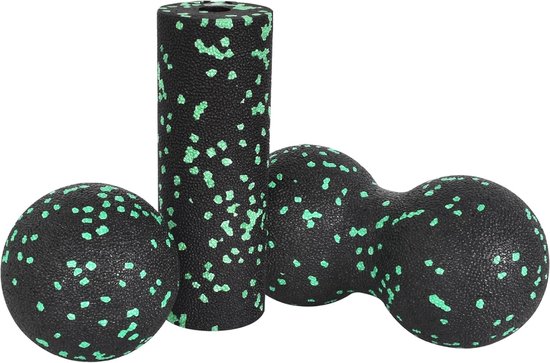 Kilkuran ® Fascia Massage Set voor Spierontspanning en Herstel, Inclusief Diverse Rollen en Ballen van Kilkuran