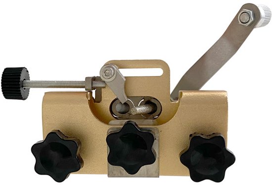 Killogood Elektrische kettingzaagvijl – draagbare kettingslijper voor houtbewerking, goudkleurig van Merkloos	