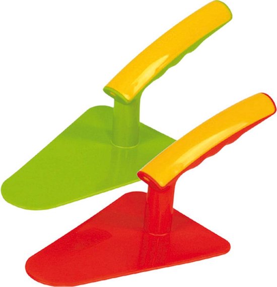 Kinder troffel - Schepje zandbak - Buiten spelen - Licht en robuust - 20 cm lang - Meerkleurig