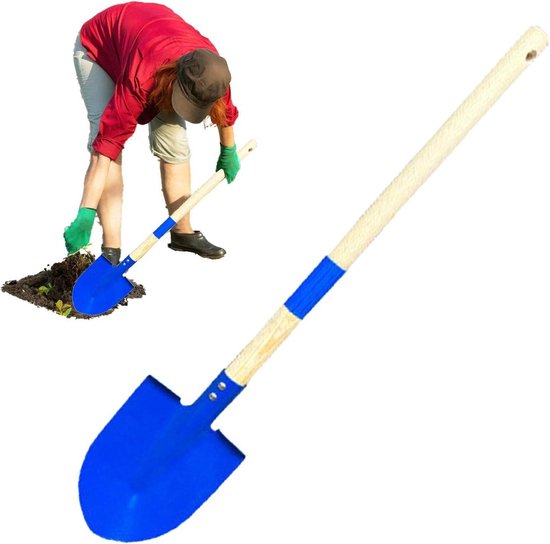 Kinder Tuingereedschap - Strand Speelgoed - Buiten Spelen - Stevige Houten Handgreep - 38 cm Lengte - Niet gespecificeerd