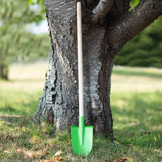 Kinder tuinschep met lange steel voor kleine tuinmannen
