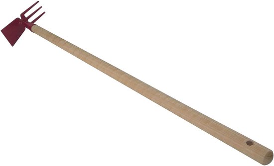 Kinderschoffel - Tuinschopje Kinderen - Tuinieren met Kinderen - Lichtgewicht en Sterk - 78 cm - Rood