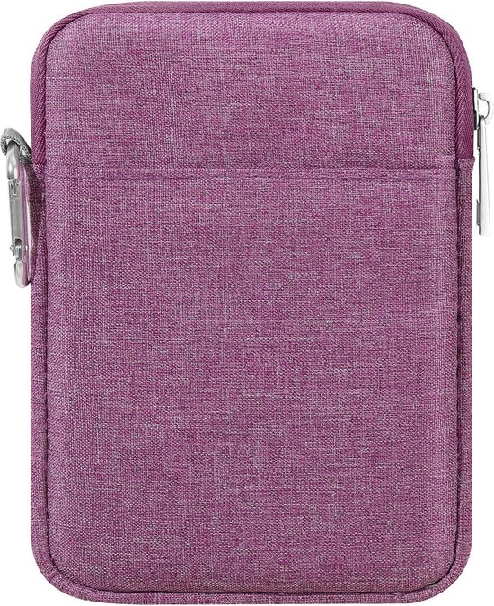 Kindle Sleeve Bag - Protective Nylon Cover for 6.8 Inch Kindle Paperwhite 2021 Fire 7 2022 - Purple van Kindle
