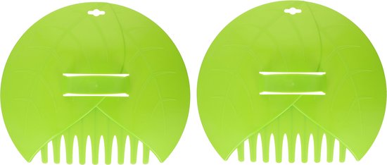 Kinzo Garden Bladgrijpers - 2 stuks - om Bladeren en Tuinafval bij elkaar te Harken van Kinzo