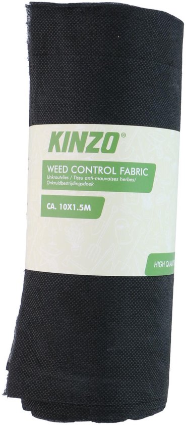 Kinzo Onkruidbetrijdingsdoek - 10x1,5M